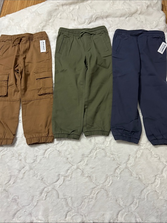 Old Navy Other - Old Navy Kids Jogger Pants in Brown, Olive & Navy